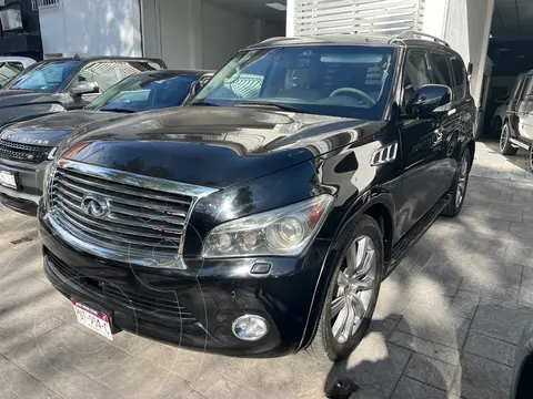 Infiniti QX80 56 7 Pasajeros usado (2013) color Negro precio $314,900