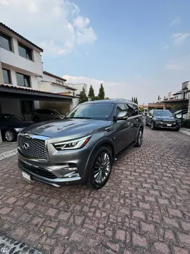 Infiniti QX80 Sensory 7 Pasajeros usado (2019) color Gris precio $750,000