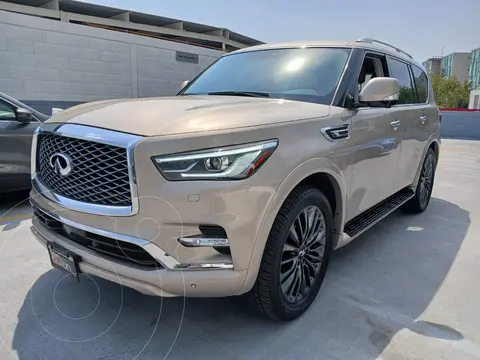Infiniti QX80 4WD 7 Pasajeros usado (2023) color Beige precio $1,229,000