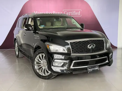 Infiniti QX80 Perfection 7 Pasajeros usado (2017) color Negro precio $449,900