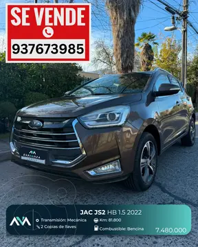 JAC JS2 1.5L Comfort usado (2022) color Marron precio $7.480.000
