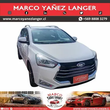JAC S2 1.5L Comfort usado (2020) color Blanco precio $7.690.000