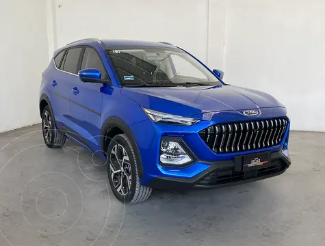 JAC Sei7 Smart usado (2022) color Azul financiado en mensualidades(enganche $83,044 mensualidades desde $6,403)