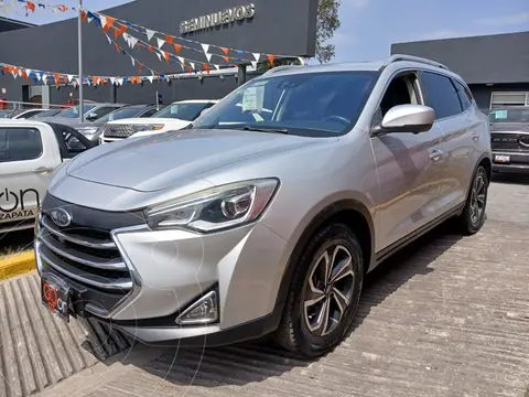 JAC Sei7 Limited 7 asientos usado (2019) color plateado financiado en mensualidades(enganche $58,588 mensualidades desde $4,480)