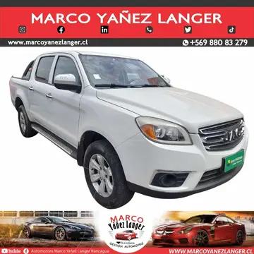 JAC T6 Diesel 2.0L Advance 4x4 usado (2018) color Blanco precio $10.490.000