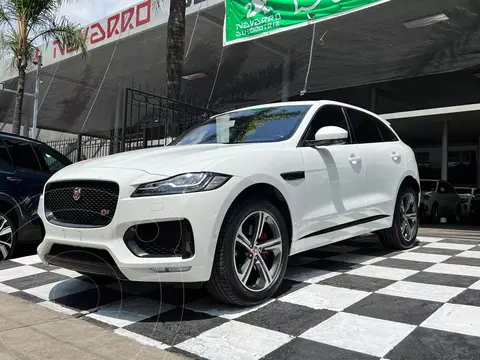 Jaguar F-Pace First Edition usado (2018) color Blanco Polaris financiado en mensualidades(enganche $207,000 mensualidades desde $17,510)