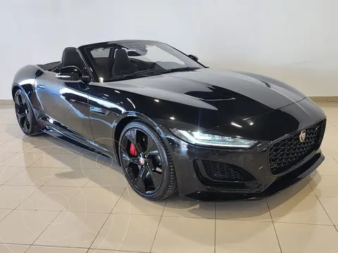 Jaguar F-Type Convertible usado (2023) color Negro Amatista financiado en mensualidades(enganche $321,000 mensualidades desde $40,100)