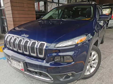 Jeep Cherokee Limited usado (2014) color Azul Real precio $298,000