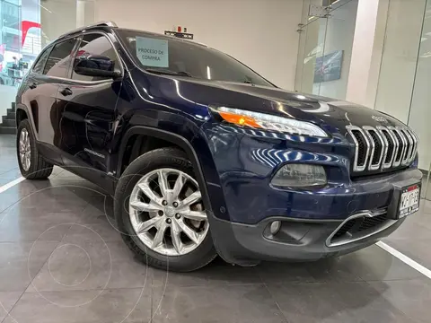 Jeep Cherokee Limited Premium usado (2014) color Azul precio $270,000