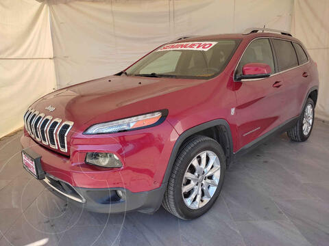 Jeep Cherokee Limited Premium usado (2015) color Rojo precio $349,900