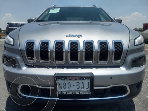 Jeep Cherokee Limited usado (2016) color Plata Martillado financiado en mensualidades(enganche $63,000)