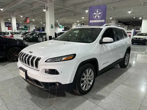Jeep Cherokee Limited usado (2017) color Blanco financiado en mensualidades(enganche $102,250 mensualidades desde $6,033)