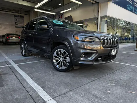 Jeep Cherokee Overland usado (2019) color Granito precio $430,000