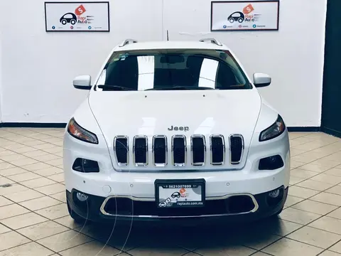 Jeep Cherokee Limited usado (2015) color Blanco financiado en mensualidades(enganche $66,416 mensualidades desde $9,014)