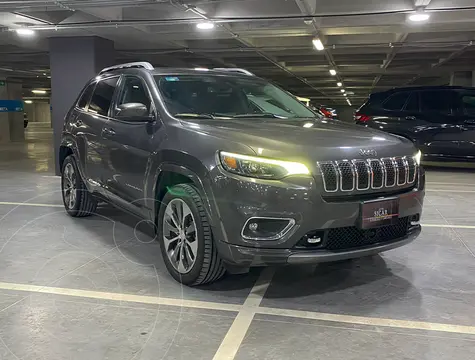 Jeep Cherokee Overland usado (2019) color Gris financiado en mensualidades(enganche $112,606 mensualidades desde $8,682)