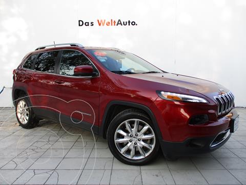 Jeep Cherokee Limited Plus usado (2017) color Rojo Cerezo precio $369,000