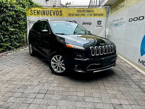 Jeep Cherokee Overland usado (2018) color Negro precio $353,000