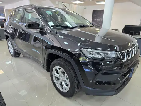 Jeep Compass 1.3 4x2 Sport nuevo color Negro Carbon financiado en cuotas(anticipo $20.703.500 cuotas desde $345.058)