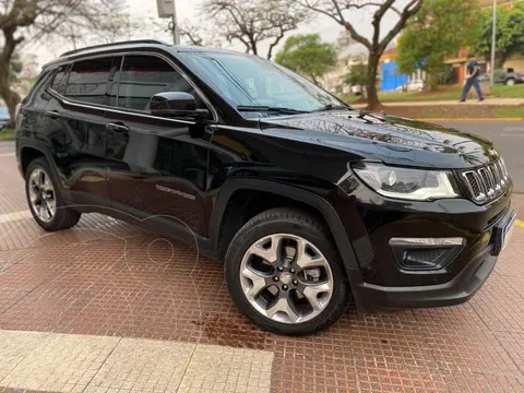 Jeep Compass COMPASS 2.4 LONGITUDE AT9 O/E usado (2020) color Negro precio $31.489.990