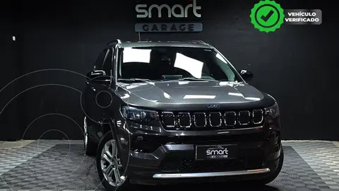 Jeep Compass COMPASS 2.4 LONGITUDE AT6 4X2 usado (2022) color Gris Oscuro precio $37.900.000