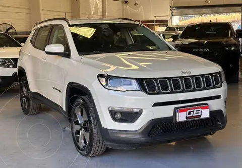 Jeep Compass 2.4 4x4 Longitude Aut Plus usado (2018) color Blanco precio $27.500.000