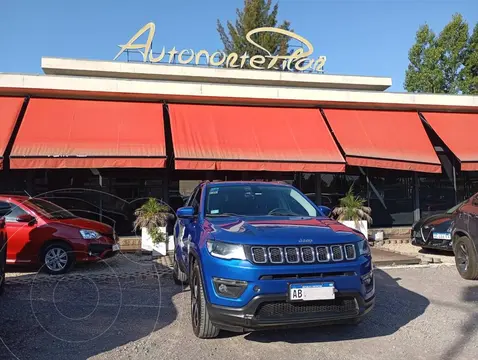 Jeep Compass COMPASS 2.4 LONGITUDE AT9 PLU usado (2017) color blue precio u$s24.000