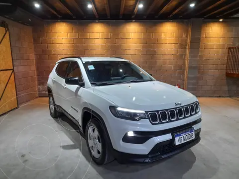 Jeep Compass 1.3 4x2 Sport Aut usado (2021) color Blanco precio $35.000.000