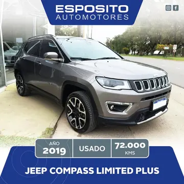 Jeep Compass COMPASS 2.4 LIMITED AT9 usado (2019) color Gris Oscuro precio $34.500.000