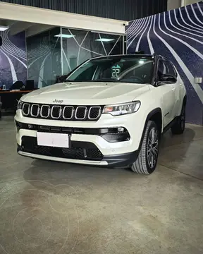 Jeep Compass 1.3 T 270 Limited Plus usado (2022) color Blanco precio $43.900.000