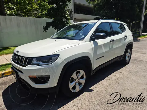 Jeep Compass  2.4L Sport LX usado (2020) color Blanco precio $13.980.000