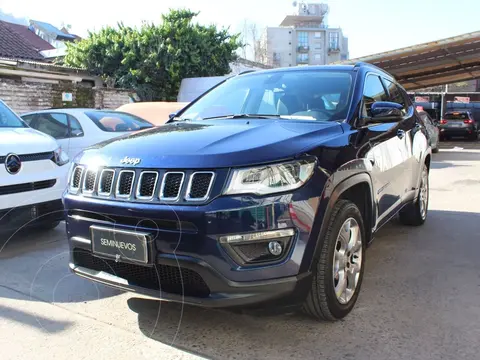 Jeep Compass  2.4L Limited 4x4 Aut usado (2021) color Azul precio $15.990.000
