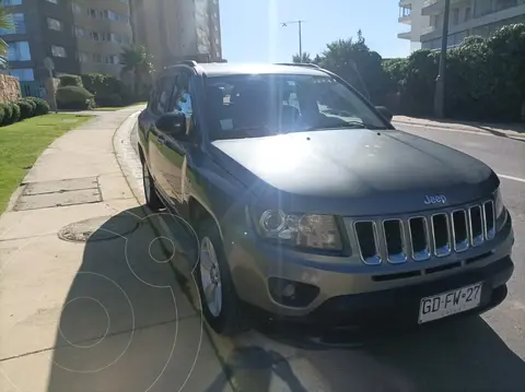 Jeep Compass  2.4L Sport Aut usado (2014) color Gris precio $7.500.000