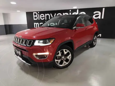 Jeep Compass 4x2 Limited Aut usado (2019) color Rojo financiado en mensualidades(enganche $74,800 mensualidades desde $8,657)