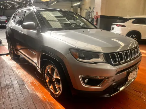 Jeep Compass Limited Premium usado (2019) color plateado financiado en mensualidades(enganche $127,490 mensualidades desde $5,477)