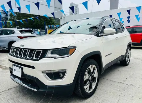 Jeep Compass 4x2 Limited Premium CVT usado (2019) color Blanco precio $369,000