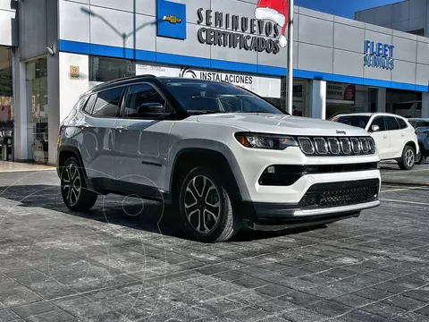 Jeep Compass Limited usado (2022) color Blanco precio $420,000