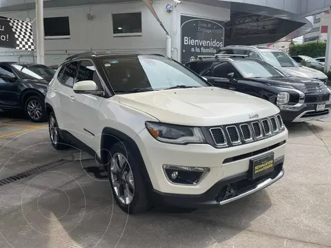 Jeep Compass Limited Premium usado (2019) color Blanco financiado en mensualidades(enganche $78,000 mensualidades desde $10,658)