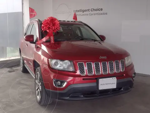 Jeep Compass 4x2 Limited Aut usado (2015) color Rojo Cobrizo precio $229,800