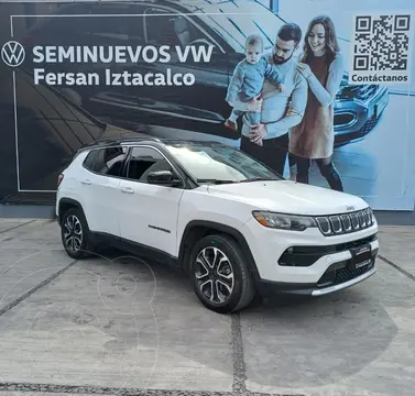 Jeep Compass Limited usado (2022) color Blanco precio $524,999