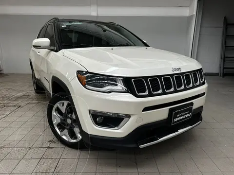 Jeep Compass Limited Premium usado (2019) color Blanco financiado en mensualidades(enganche $133,760 mensualidades desde $5,746)
