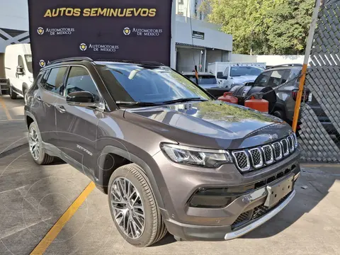 Jeep Compass Altitude usado (2023) color Granito financiado en mensualidades(enganche $95,000 mensualidades desde $11,439)