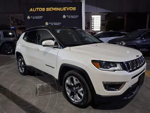 Jeep Compass Limited usado (2020) color Blanco financiado en mensualidades(enganche $64,000 mensualidades desde $8,825)