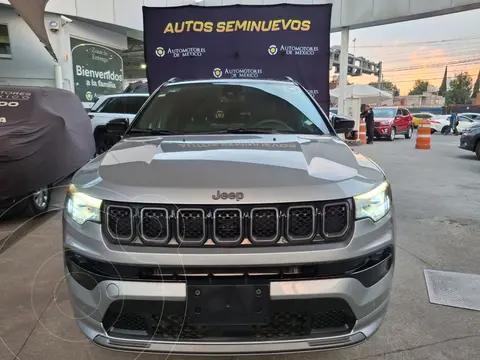 Jeep Compass High Altitude usado (2023) color Plata Martillado financiado en mensualidades(enganche $93,000 mensualidades desde $11,287)