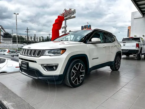 Jeep Compass Limited Premium usado (2021) color Blanco financiado en mensualidades(enganche $98,780 mensualidades desde $10,108)