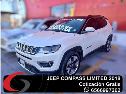 foto Jeep Compass Limited usado (2018) color Blanco precio $320,000