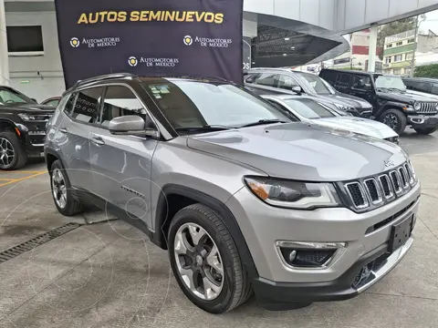 Jeep Compass Limited Premium usado (2019) color Plata Martillado financiado en mensualidades(enganche $66,000 mensualidades desde $9,214)