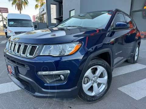Jeep Compass Latitude usado (2019) color Azul precio $429,000