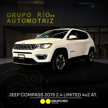 Jeep Compass Limited usado (2019) color Blanco financiado en mensualidades(enganche $36,505 mensualidades desde $7,697)