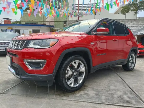 Jeep Compass Limited Premium usado (2018) color Rojo Cerezo precio $277,500