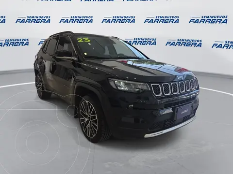 Jeep Compass High Altitude usado (2023) color Negro financiado en mensualidades(enganche $103,350 mensualidades desde $8,572)
